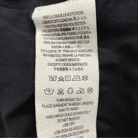 Free People Black Liquid Shine Sequin Mini Sleeveless Dress, Small - Picture 5 of 7